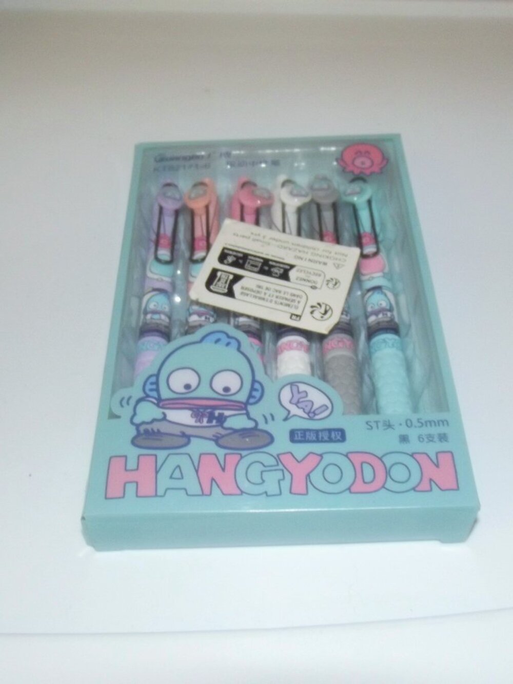 Hangyodon Ink Pens (6) ---NEW